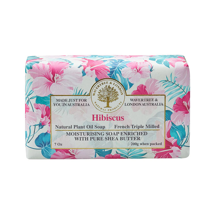 Wavertree & London Australia Bar Soap - Hibiscus - 200gr