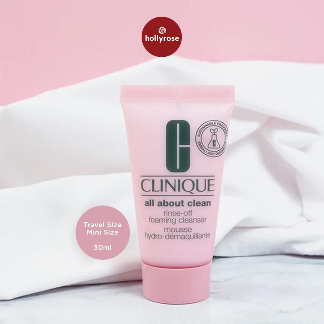 Clinique All About Clean Rinse Off Foaming Cleanser Minisize - 30ml