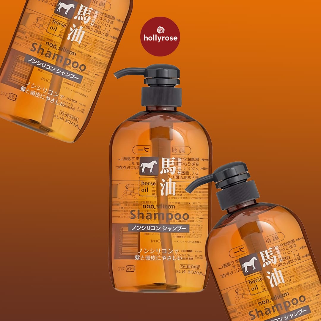 Kumano Horse Oil Shampoo - 600ml