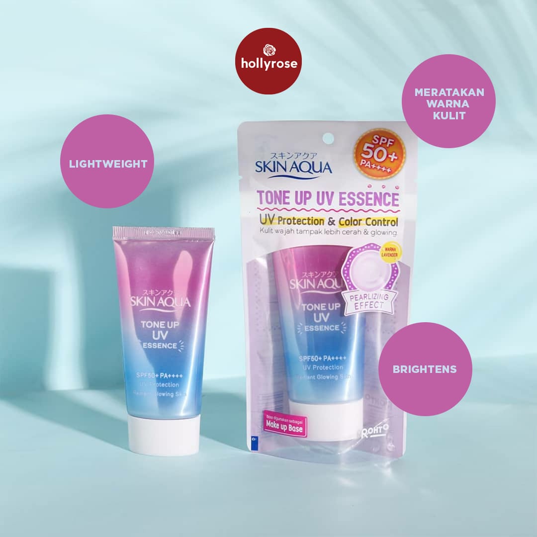 Skin Aqua Tone Up Uv Essence Spf 50+ Pa++++ Uv Protection & Color Control - 40gr