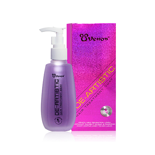 Venon Hair Treatment Coat - Ungu - 150ml