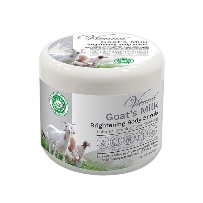 Vienna Goat's Milk Whitening Body Scrub - 250ml